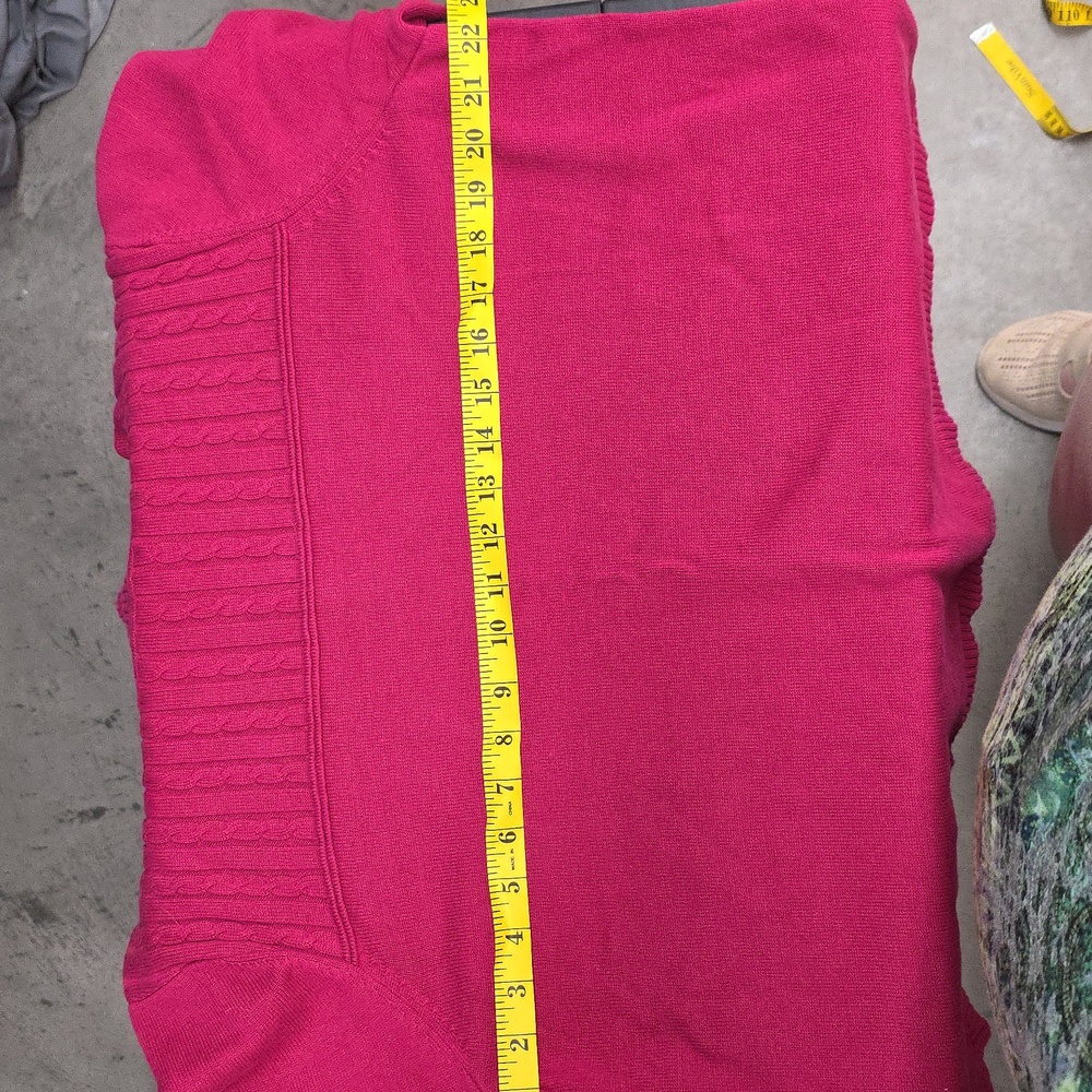 CJ Banks envelope collar sweater NWOT - Picture 8 of 8